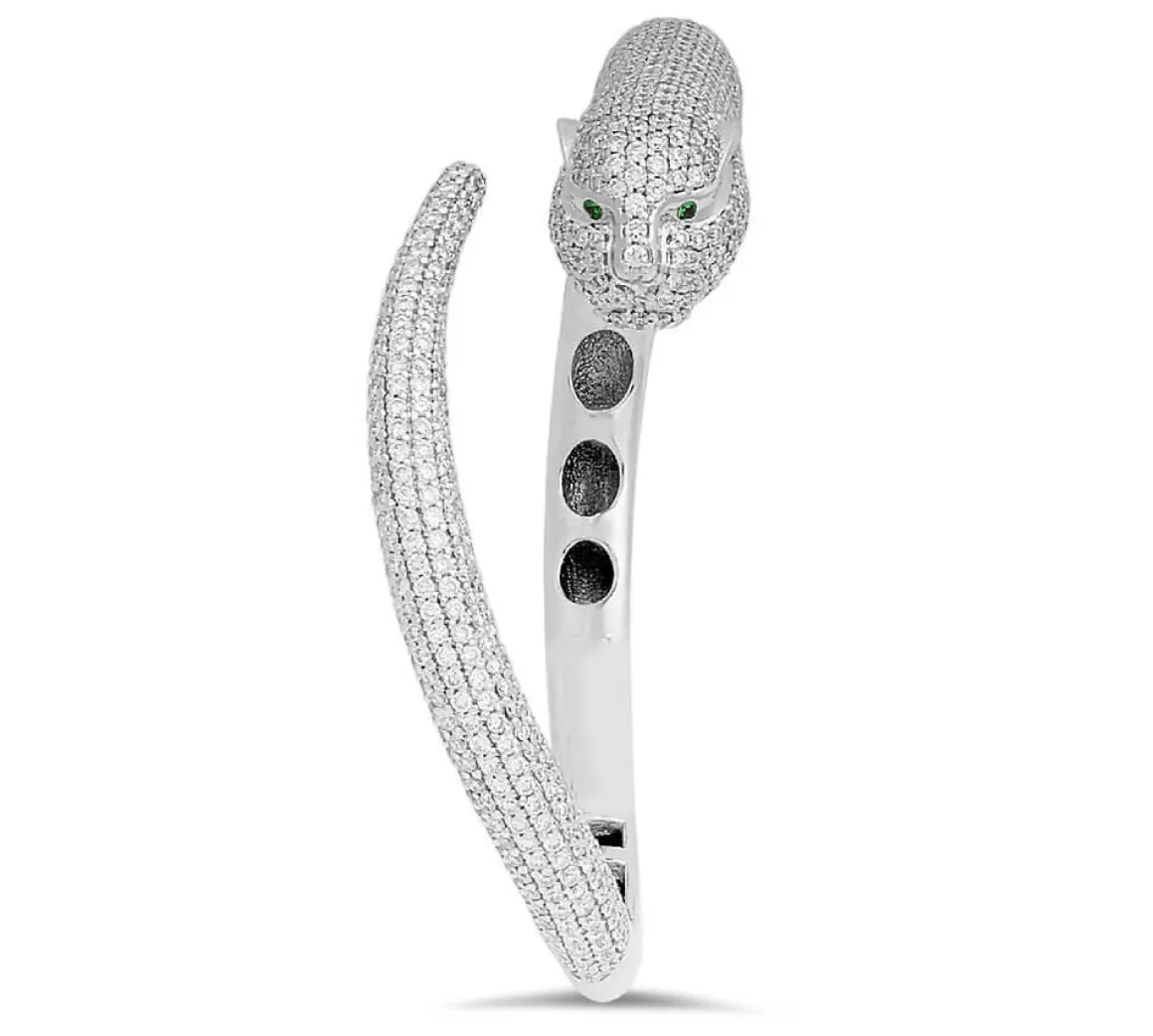Big Cat Pavé Bangle