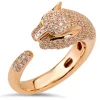 Big Cat Pavé Ring