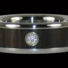 Blackwood Diamond Titanium Ring