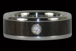 Blackwood Diamond Titanium Ring