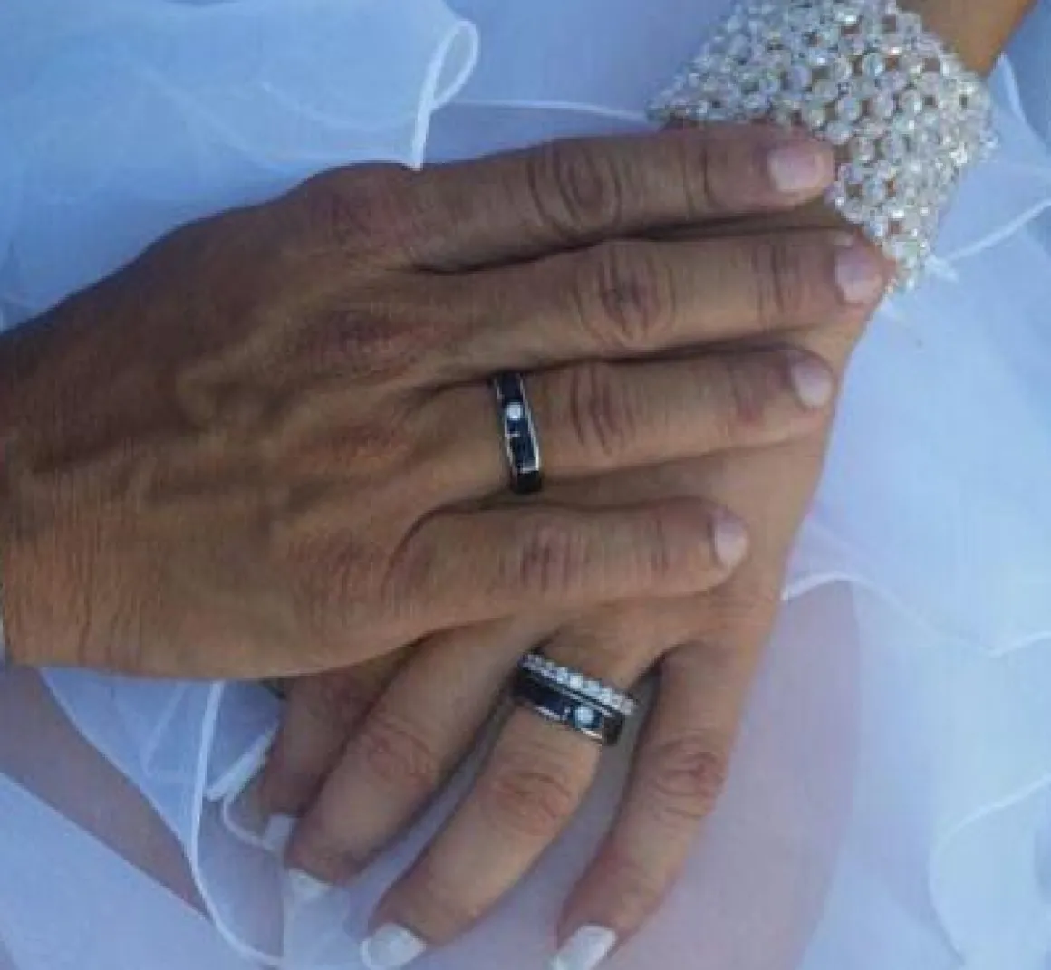 Blackwood Diamond Titanium Ring