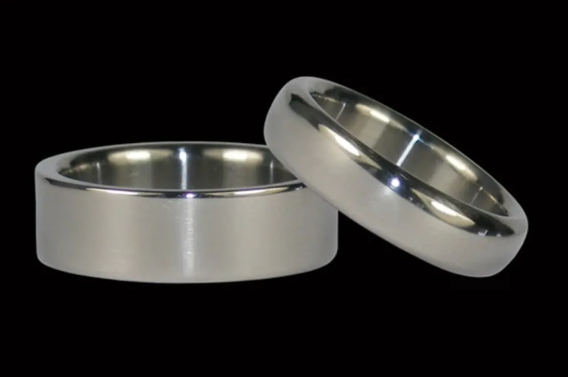 Classic Style Titanium Ring Number One