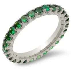 Emerald Eternity Band