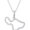 14k "Maui" Pendant with 44 Diamonds
