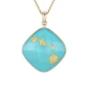 18k Treasure Island Large Hawaiian Island Pendant