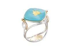 18k Treasure Island Ring