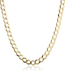 14K Yellow Gold Curb Chain