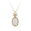 14k Yellow Gold "Pineapple" Pendant with 22 Yellow Sapphires