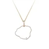 14ky "Kauai" Pendant with .03ct Diamond (for POIPU)