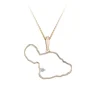 14ky "Maui" Pendant with 0.03 Carat Diamond (for WAILEA)