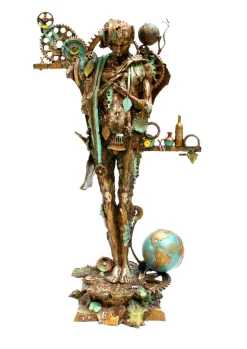 Man dot Earth Life Size