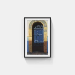 MOROCCAN BLUE DOOR
