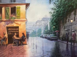 RAINY MOOD IN MONTMARTRE