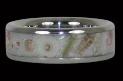 Sea Shell Titanium Ring
