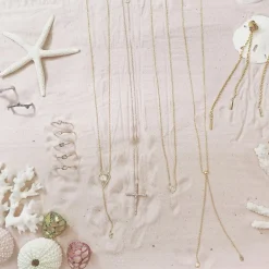 Signature Diamond Cross Necklace (Medium)