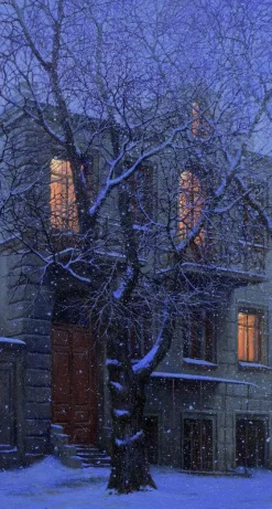 SNOWY EVENING
