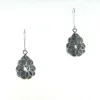 Sterling Silver Pear-Shaped Drop Earrings